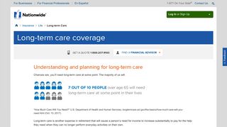
                            9. Long-term Care Coverage from Nationwide | Nationwide.com