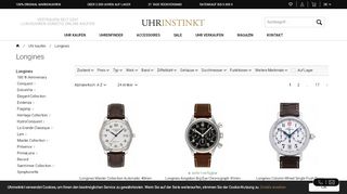 
                            5. Longines Uhren kaufen: Alle Modelle & Preise bei Uhrinstinkt