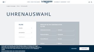 
                            11. Longines Uhrenauswahl