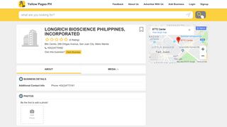 
                            13. LONGRICH BIOSCIENCE PHILIPPINES, INCORPORATED in San ...