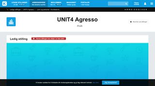 
                            4. Lønn og personal - Kundeservicekonsulent - UNIT4 Agresso