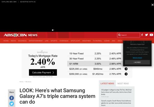 
                            5. LOOK: Here's what Samsung Galaxy A7's triple camera system can do ...