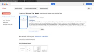 
                            10. Looking Beyond the Mask: When American Women Marry Japanese Men - Google Books-Ergebnisseite