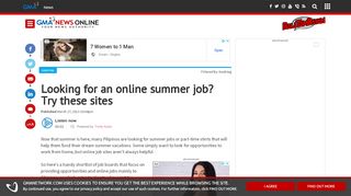 
                            11. Looking for an online summer job? Try these sites | Hashtag | GMA ...