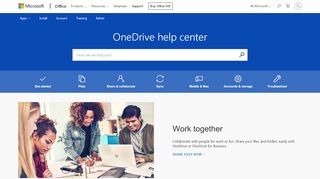 
                            12. Looking for help with OneDrive for Business? - Microsoft OneDrive
