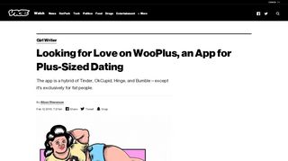 
                            13. Looking for Love on WooPlus, an App for Plus-Sized Dating - VICE