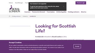 
                            3. Looking for Scottish Life? - Royal London