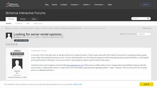 
                            8. Looking for server rental opinions... - ARMA 3 - SERVERS ...