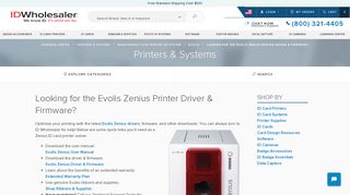 
                            11. Looking for the Driver or Firmware for the Evolis Zenius Card Printer?
