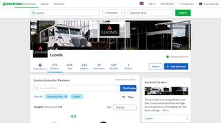 
                            11. Loomis Reviews in Leicester, UK | Glassdoor.co.uk