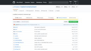 
                            4. LoopBack example for facebook login - GitHub