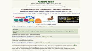 
                            11. Loopers Club Ponzi Scam Finallly Collapse - Investment (2 ...