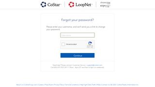 
                            2. LoopNet - Forgot/Get My Password