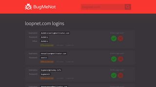 
                            4. loopnet.com logins - BugMeNot