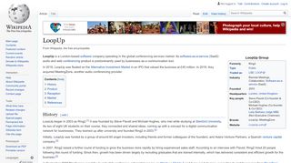 
                            11. LoopUp - Wikipedia