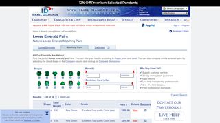 
                            11. Loose Emerald Pairs : Natural Loose Emerald Matching Pairs