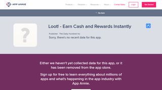 
                            7. Loot! - Earn Cash and Rewards Instantly App Ranking and Store Data ...