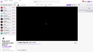 
                            13. LootBoyAPP - LootBoy Rage Clip - Twitch