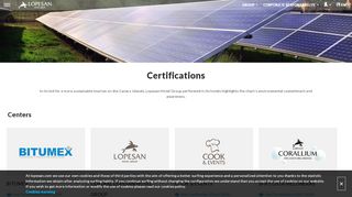 
                            8. Lopesan Certifications