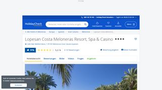 
                            8. Lopesan Costa Meloneras Resort, Spa & Casino - HolidayCheck