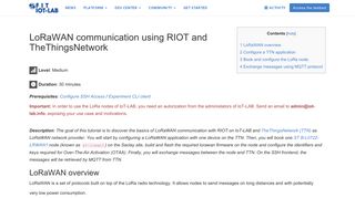 
                            6. LoRaWAN communication using RIOT and TheThingsNetwork • FIT ...