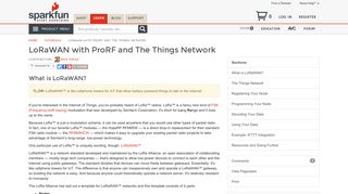
                            9. LoRaWAN with ProRF and The Things Network - learn.sparkfun.com