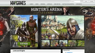 
                            8. Lords and Knights - MMOGames.com