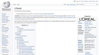 
                            10. L'Oréal - Wikipedia