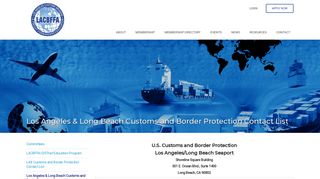 
                            12. Los Angeles & Long Beach Customs and Border Protection Contact List