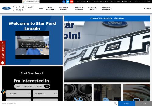 
                            6. Los Angeles & North Hollywood New & Used Ford Dealership | Star Ford