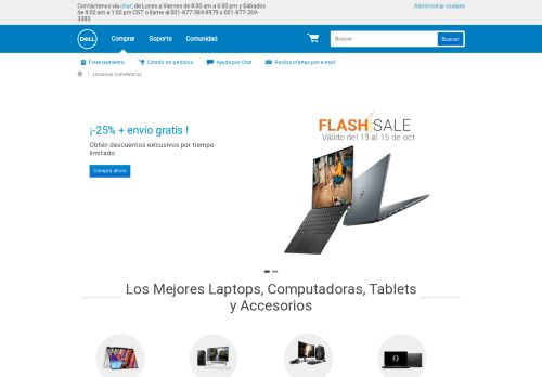 
                            10. Los Mejores Laptops, Computadoras, Tablets y Accesorios | Dell México