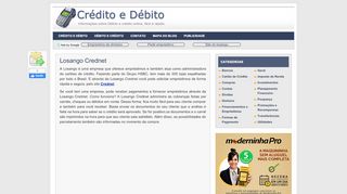 
                            11. Losango Crednet | Crédito e Débito