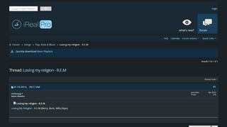 
                            13. Losing my religion - R.E.M - iReal Pro