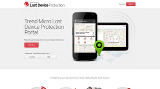 
                            6. Lost Device Protection - Trend Micro