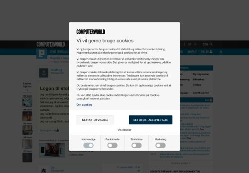 
                            6. [løst] Logon til stofanet - Eksperten - Computerworld