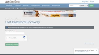 
                            5. Lost Password Recovery - Anime Studio Tutor - Moho (Anime Studio ...