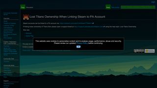 
                            11. Lost Titans Ownership When Linking Steam to PA Account - Planetary ...