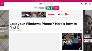 
                            3. Lost your Windows Phone? Here's how to find it | Windows Central