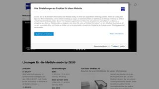 
                            3. Lösungen für die Medizin made by ZEISS - Medizintechnik | ZEISS ...