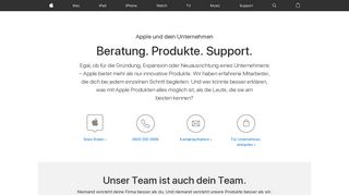 
                            4. Lösungen für kleine und mittelgroße Unternehmen – Apple (DE)