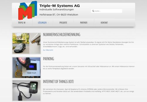 
                            12. Lösungen - Triple-M Systems AG