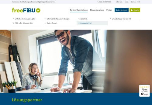 
                            5. Lösungspartner | freeFIBU