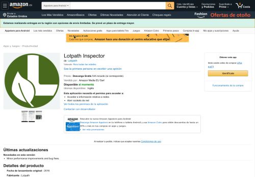 
                            10. Lotpath Inspector: Amazon.es: Appstore para Android