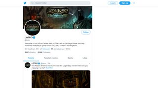 
                            5. LOTRO (@lotro) | Twitter