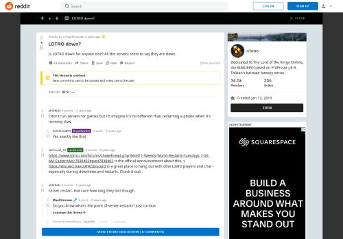 
                            8. LOTRO down? : lotro - Reddit