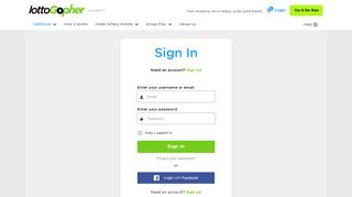 
                            4. Lottery Ticket Order Portal Login | LottoGopher