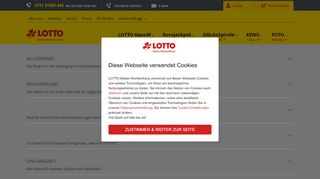 
                            9. LOTTO Baden-Württemberg - FAQ