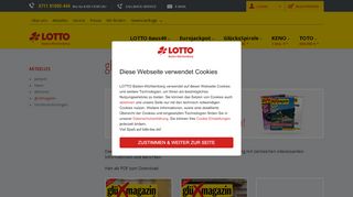 
                            13. LOTTO Baden-Württemberg - glüXmagazin