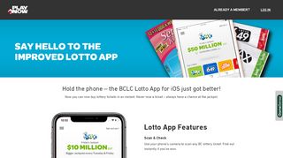 
                            5. Lotto! BC's Official Lottery App - BCLC.com