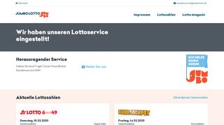 
                            1. LOTTO, Eurojackpot & GlücksSpirale online spielen | Jumbo Lotto